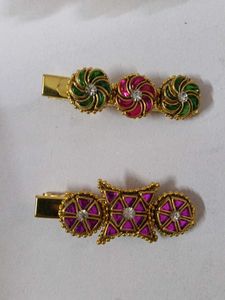 Vintage Style Hair Clips - Set of 12