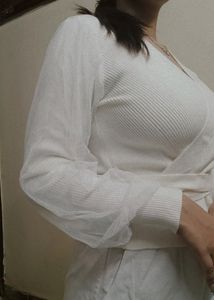 Stylish Soft Ribbed Top