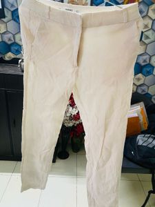 Mango Beige Casual Pants