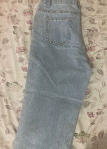 Light Wash Wide Leg Jeans