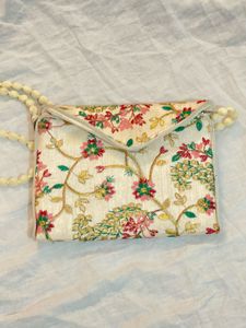 Jaipuri Embroidered Sling Bag