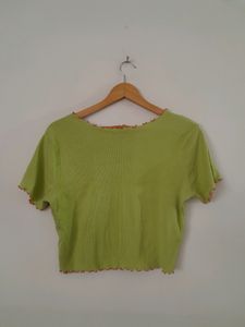 Light Green Casual Top (Women&#39;s)
