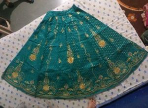 Bridal Lehenga With Stiched Blouse And Dupatta