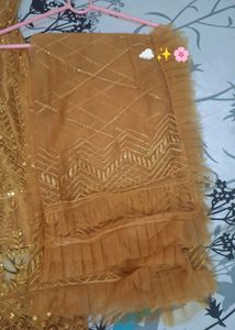 Replica Of Aiman Khan Gold Embroidery Pakistanidr