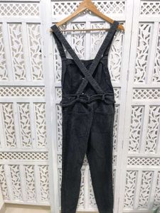Charcoal Denim Dungaree ()