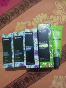 Quench Botanics Face Moisturizer And Cleanser