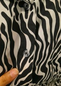 Zebra Print Funky Shirt