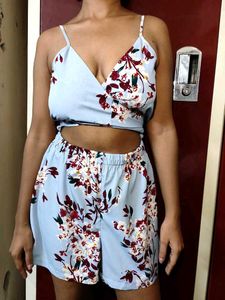 BERRYLUSH Jump Suit(Wrap Around)