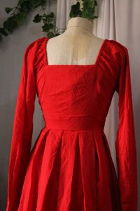 Retro Red Mini Dress