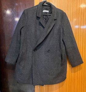 Grey Premium Blazer Style Coat