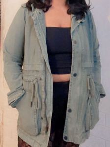 Green utility parka jacket (item 56)