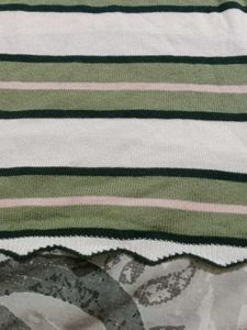 Striped Knit Tank Top