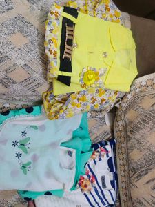 Combo Of 6 Frock And 3 Tops