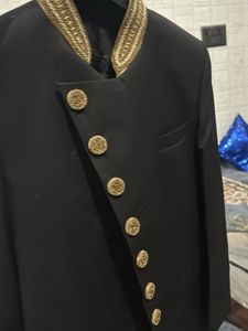 Elegant Black Sherwani