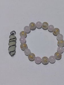 Combo Of Bracelet And Keychain