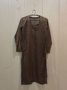Winter Wear Brown Kurta