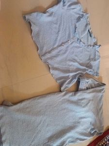 Cute Blue Co-ord Set