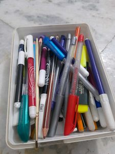 Oil Pastels And Sketch Pens ,game