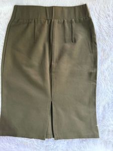 Olive Green Skirt