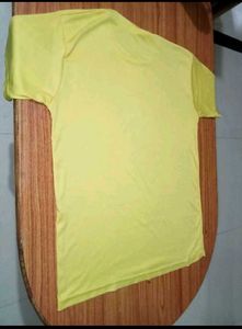 Yellow Graphic Print T-shirt