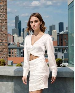 White Co-ord Set - New with Tags