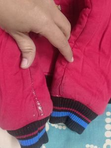 Reversible Hooded Jacket For Boys N Girls