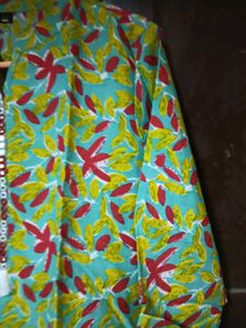 Brand New Cotton Kurti - Light Green Colour