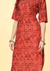 Latest Crape Kurti.