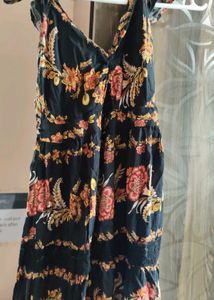 Floral Print Maxi Dress