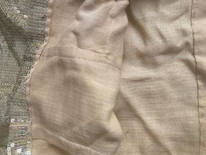 Golden Sequin Party Blouse