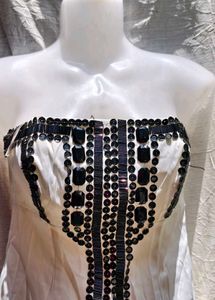16115 VINTAGE OFF-WHITE CORSET