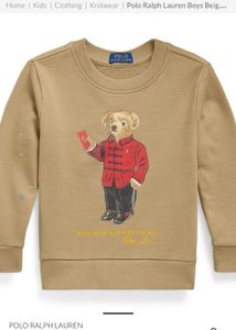 Polo Ralph Lauren Bear Sweatshirt