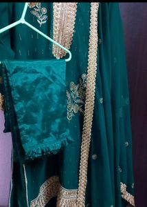 Golden Embellished Suit 3pcs