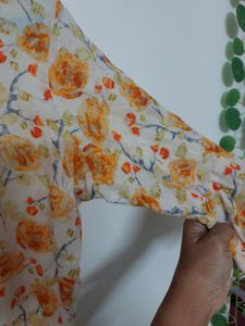 Pure Cotton Kurti Umbrella Sleeves