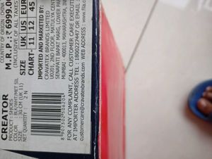 Fila Creater Shoes FIXED PRICE
