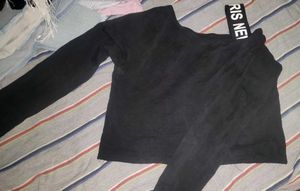 Black Long Sleeve Top