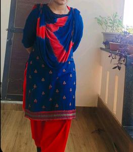 Patiyala Punjabi Suit Full Set Like New 🚫 No Coin