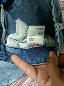 Original Spykar Blue Denim Jeans