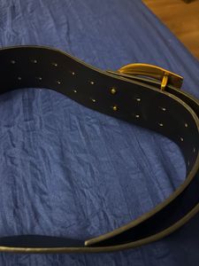 Clearance Sale: Black Belt Golden Buckle