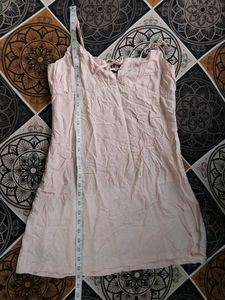 Blush Pink Mini Slip Dress