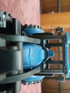 Blue Toy Tractor