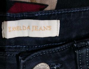 Dark Blue Flared Denim Jeans – Trendy &amp; Comfortabl