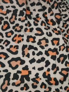 Animal Print Mini Skirt