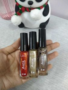Nail Paints 💅🏻 (Set Of 3)
