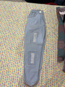 Light Wash Distressed Jeans