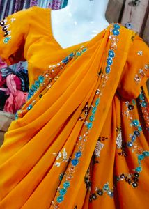❤️saree With Blouse
