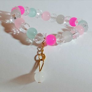 New Colorful Beaded Bracelet Set Of 3