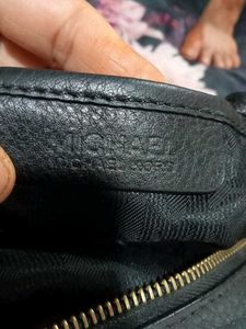 Black Leather Hobo Bag