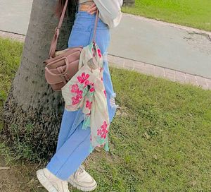 Ripped Light Wash Jeans