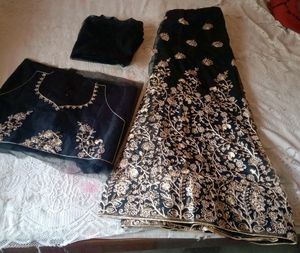 Bridal Lehenga Semi Stitched